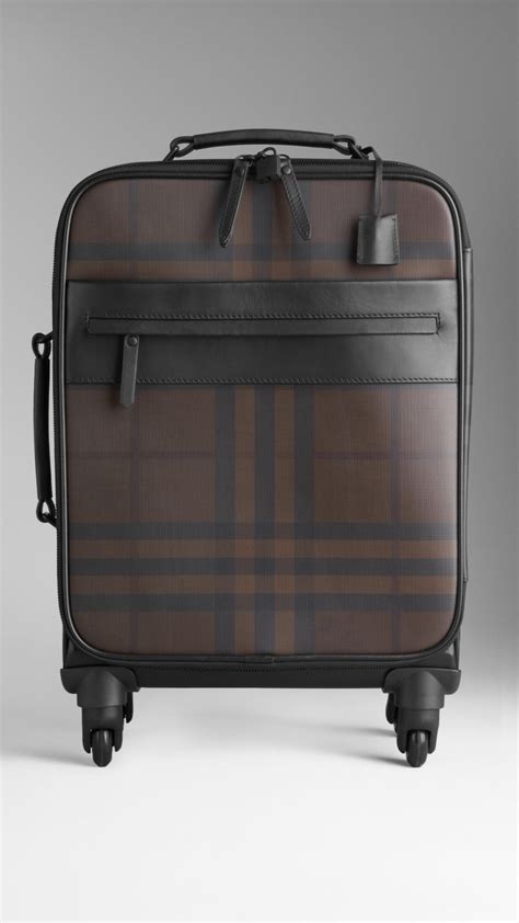 burberry luggage carry on.